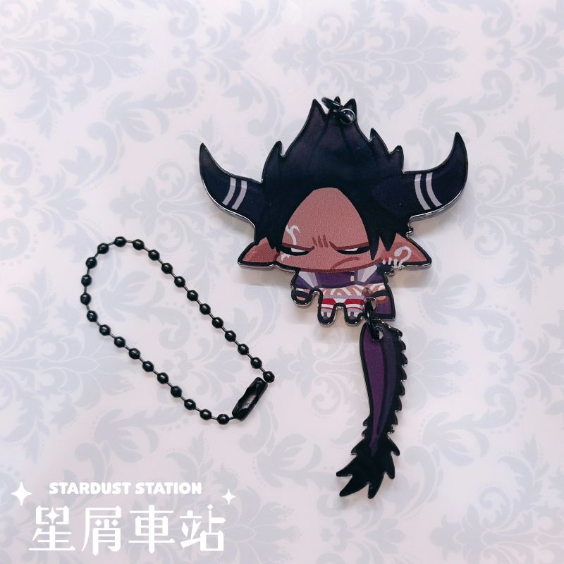 《FFXIV》拎起霸王_串串壓克力吊飾