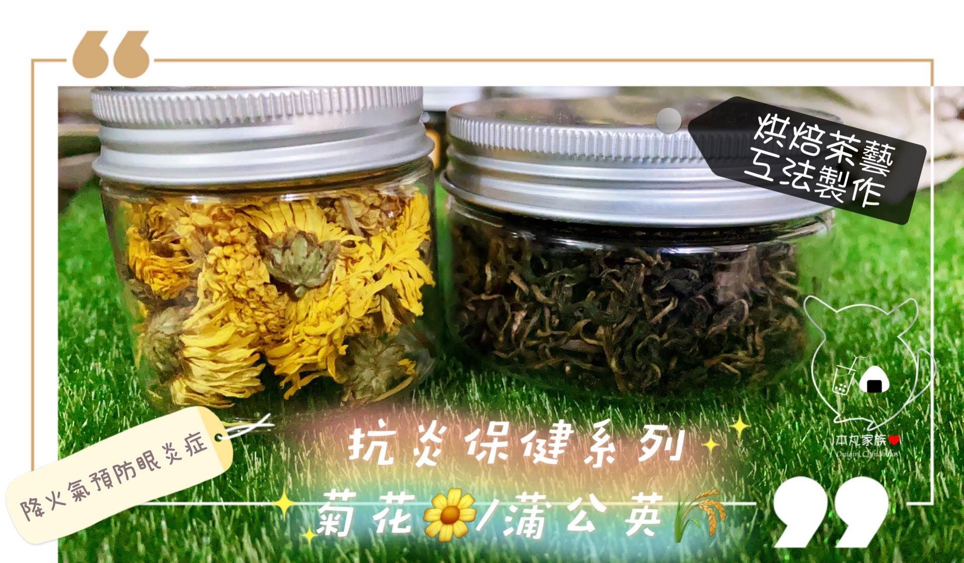 🍙本丸家族🍙 草本系列 天然菊花/蒲公英/薄荷/桑葉  低溫烘焙茶藝製作 可泡茶