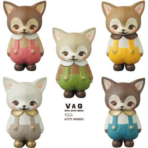 Medicom Toy VAG20 Kitty Morris hinatique 設計師玩具扭蛋 全5款 絕版品 現貨