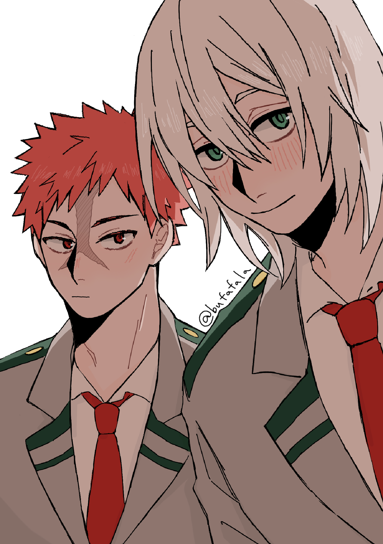 OFA二初雄英paro小卡