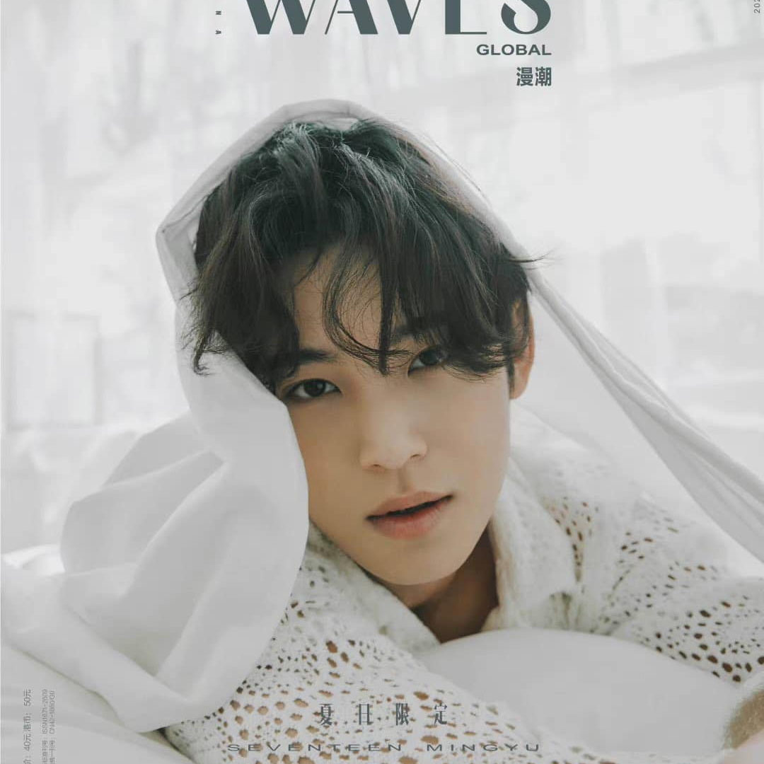 SVT 珉奎 中國 WAVES 漫潮 雜誌