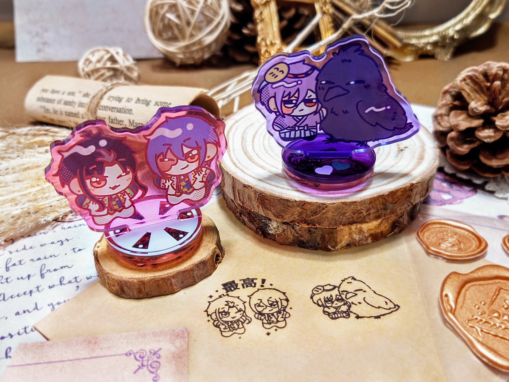 隊學隊印章立牌—共兩款