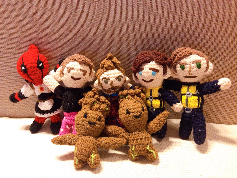 Marvel系列角色毛線娃娃 部分品項特賣