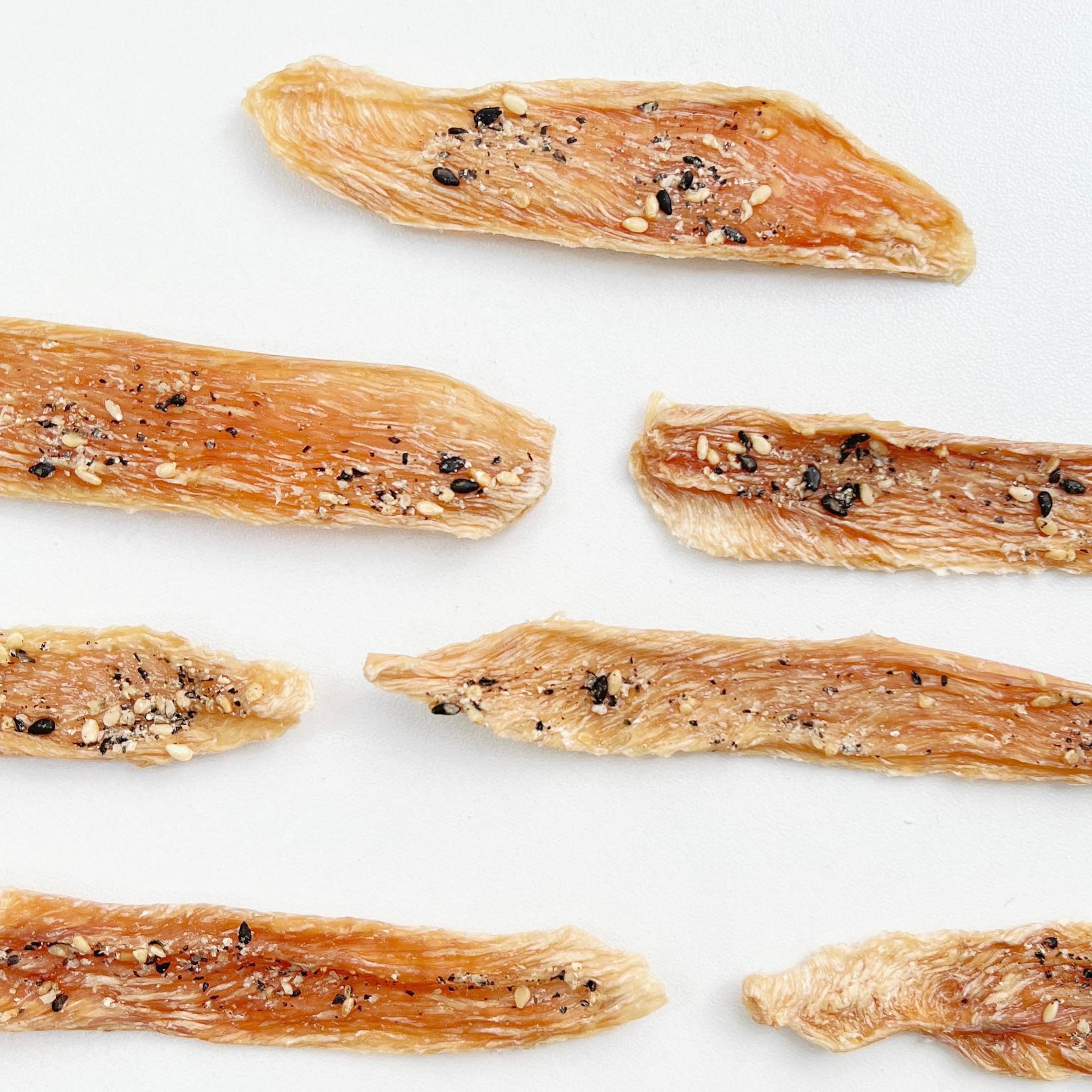 ꒰ 雙芝麻雞肉 ꒱