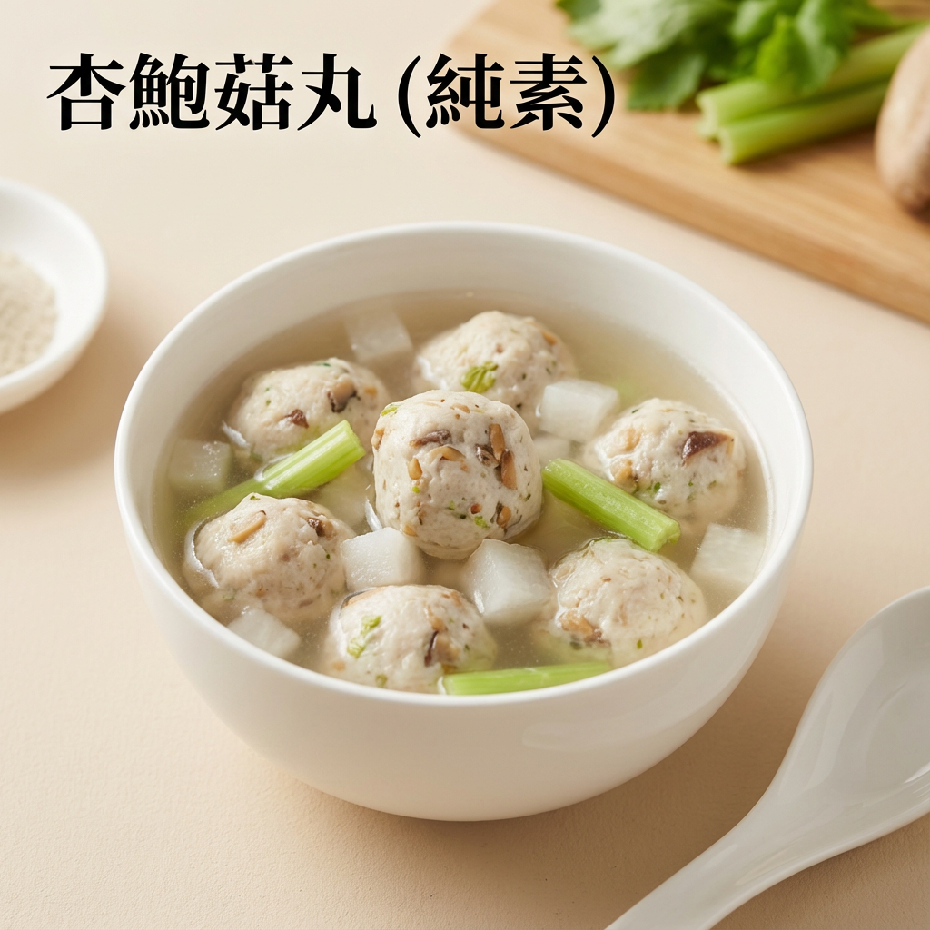 痞食維根-翡翠杏鮑菇丸（純素）       商品編號：4716786321395