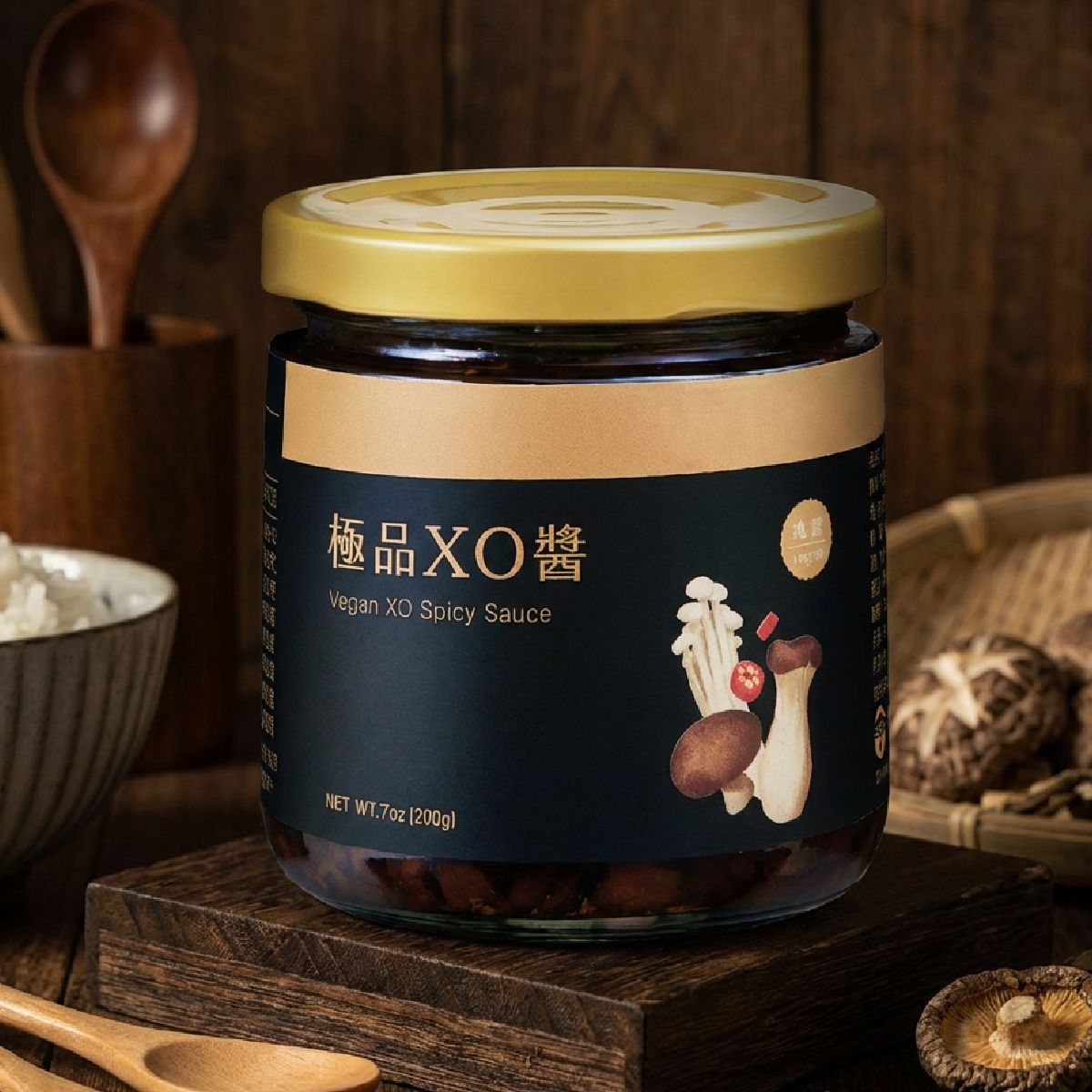 菇王-極品XO醬（全素）      商品編號：4710698042898