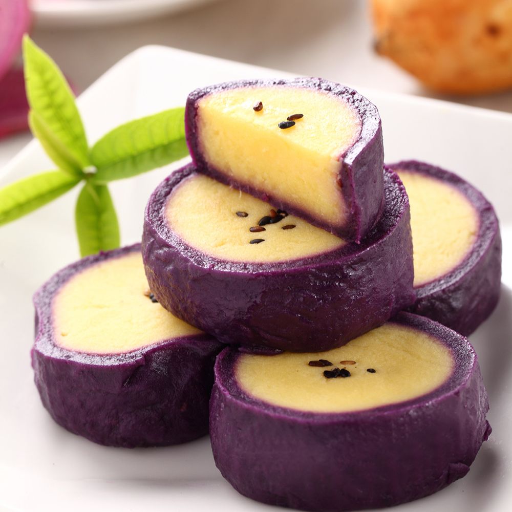 [哈克大師]紫薯燒（奶素）