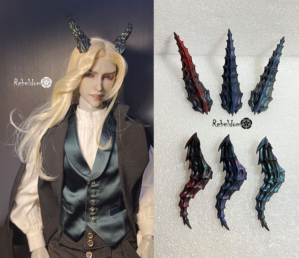 返組.Rebeldom_三分、叔尺寸大娃用大龍角