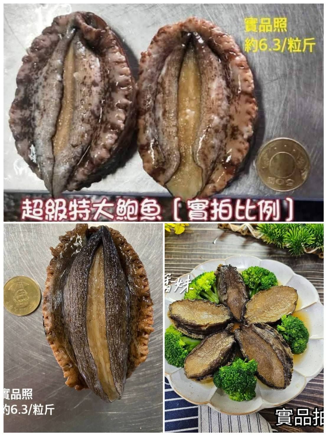 🔥中秋限定🔥青島活鮑魚特製滷大鮑魚（退冰即食）【9/20寄出】