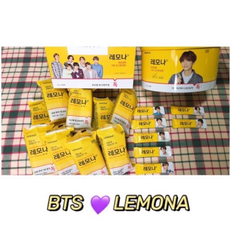 [現貨] BTS x Lemona 雷夢娜 維他命c粉 2g/包