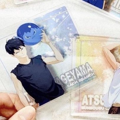 排球少年 文房具 壓克力杯墊 影山