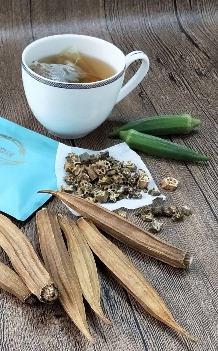鹿草本地秋葵茶 --常吃秋葵可以顧胃， 降三高.