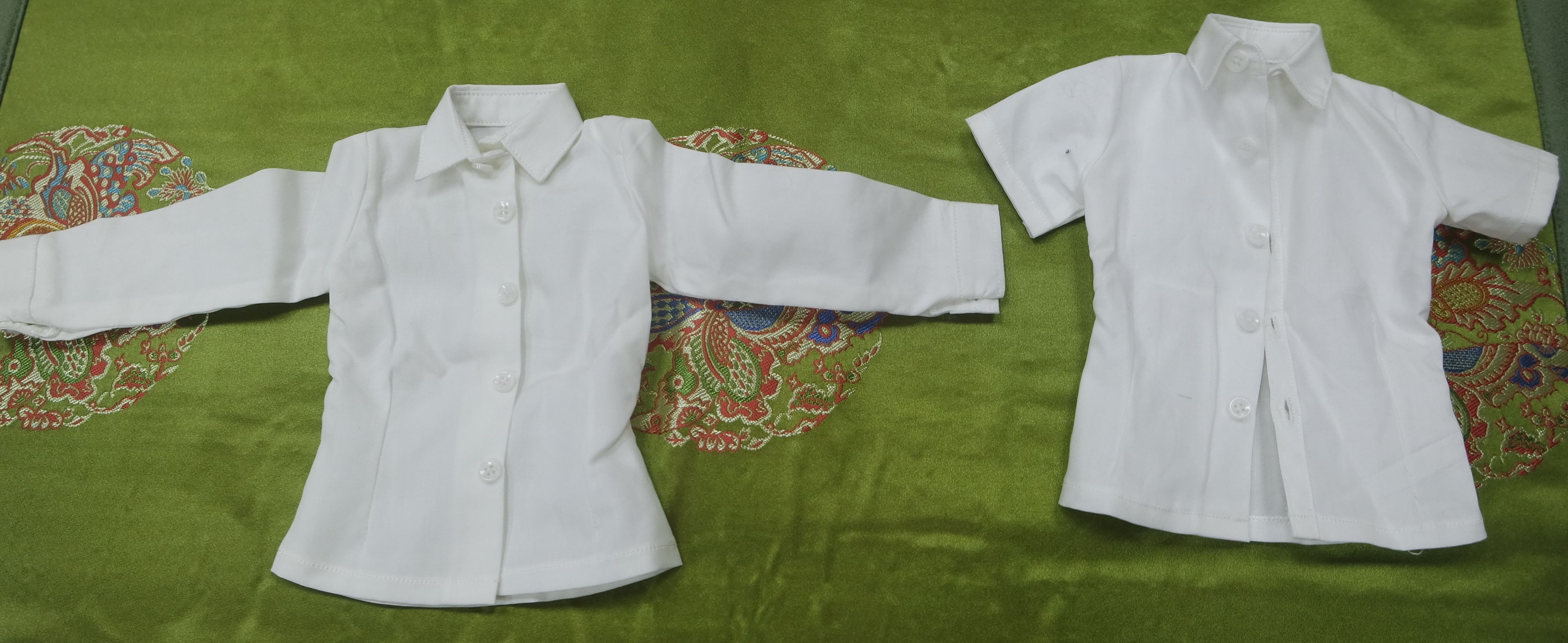 三分制服短襯衫+裙+外套+蝴蝶結