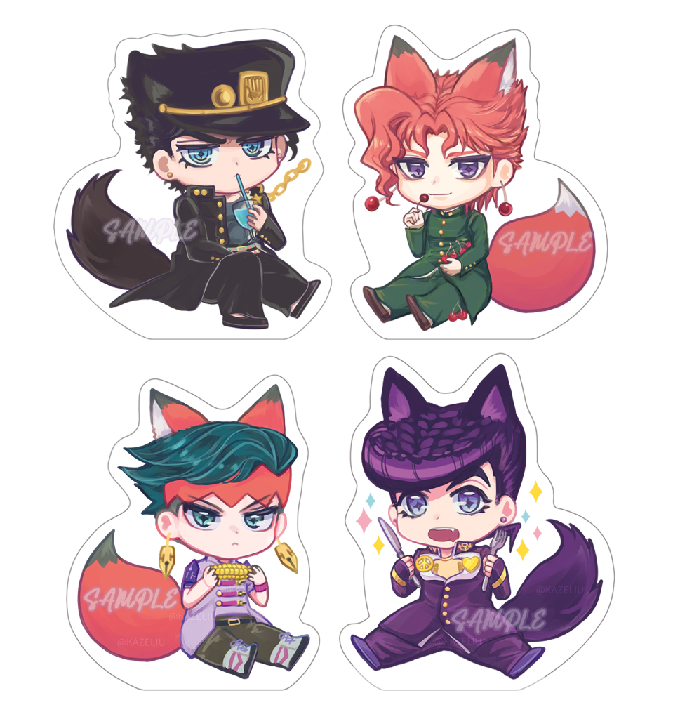 【JOJO】閃粉壓克力飯友