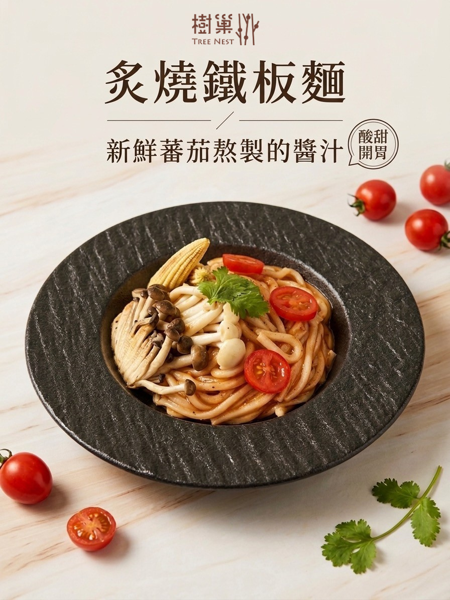 🙌改版上市【樹巢】炙燒鐵板麵（每包兩份）
