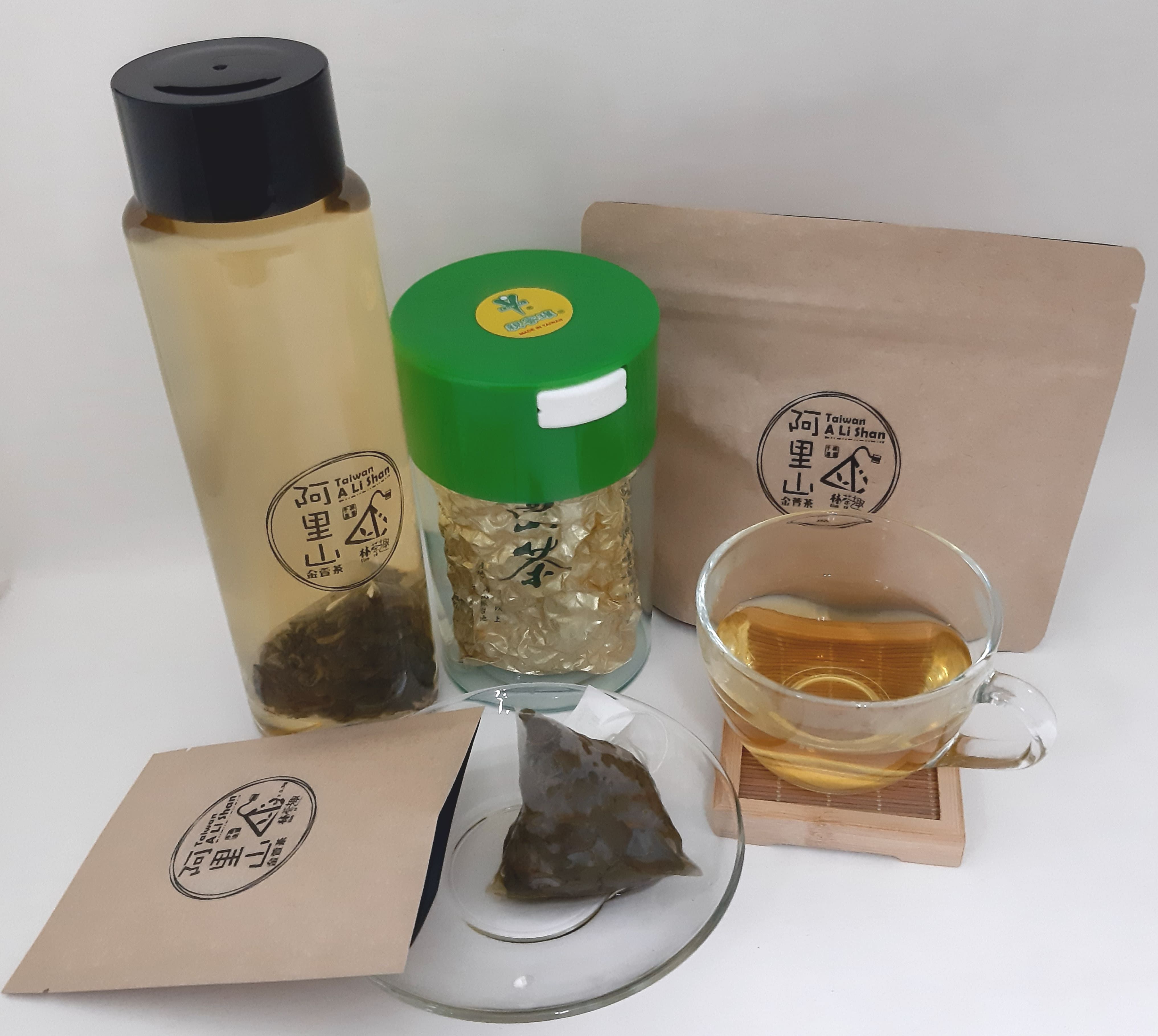 阿里山金萱茶＂手採原葉＂立體茶包『重量5克』熱沖冷泡天然的好茶味-林茶趣