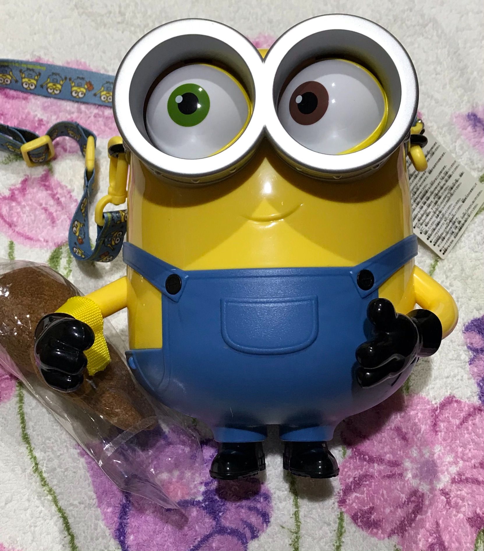Minions 小小兵 爆米花桶 Bob ＆ Tim 