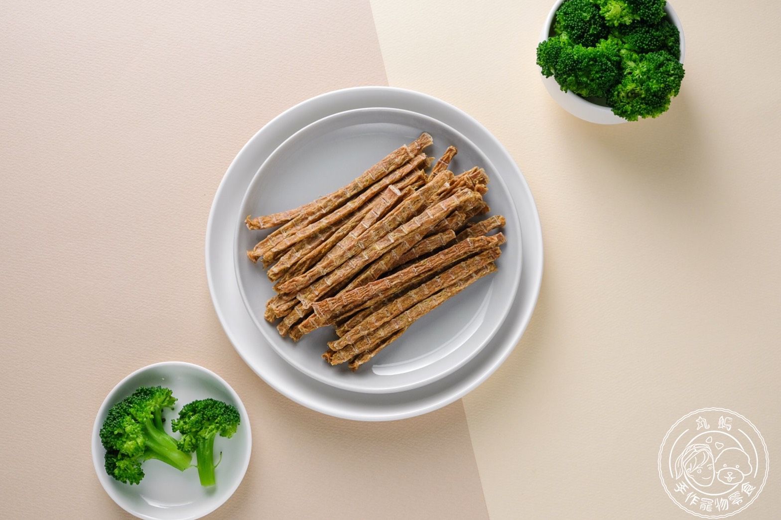 [丸媽手作寵物零食］🥦綠花椰菜雞肉條 ｛任選六送一｝❤️天然手作無添加  天天新鮮現做