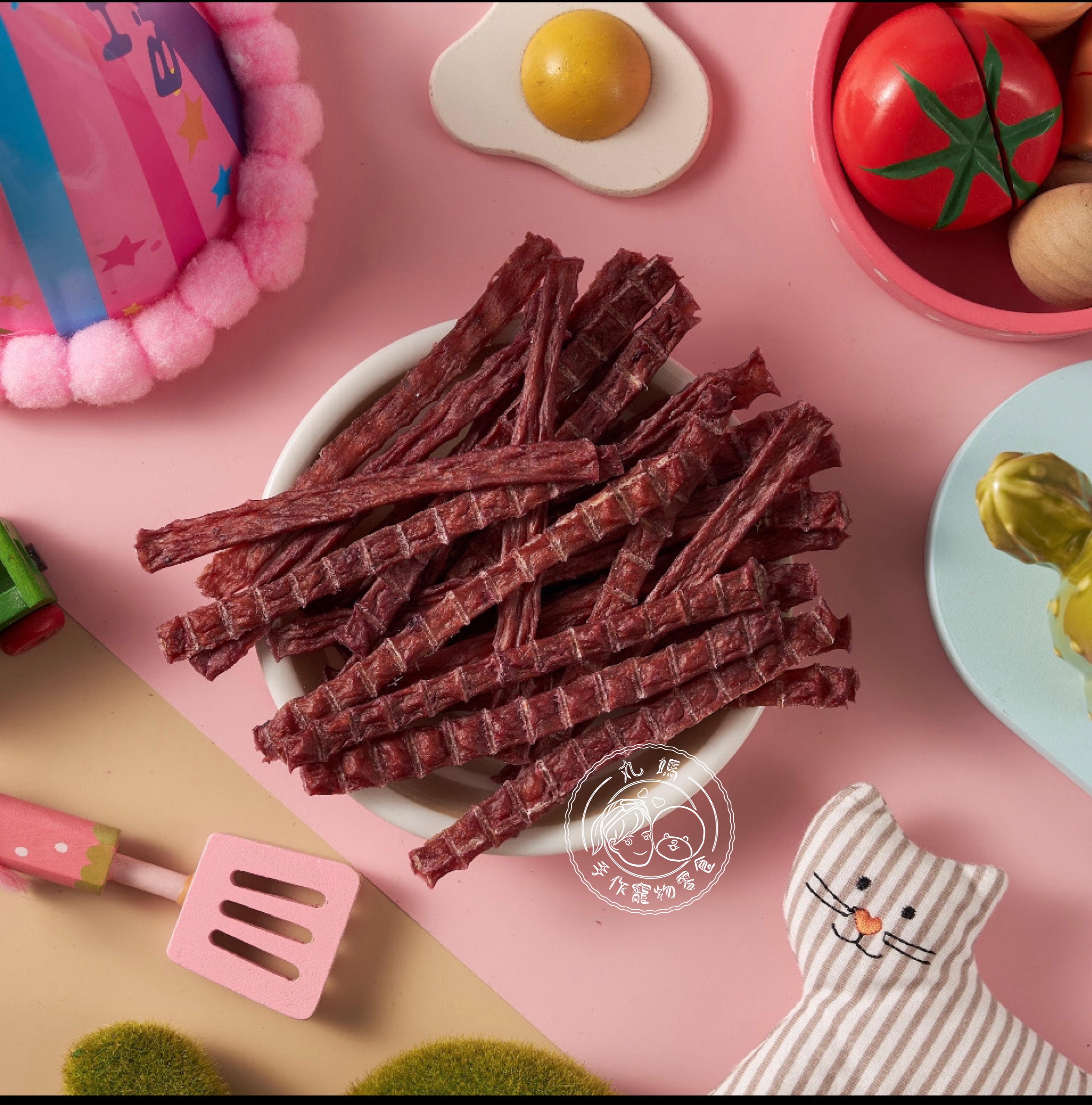 ［丸媽手作寵物零食］紫薯雞肉條
