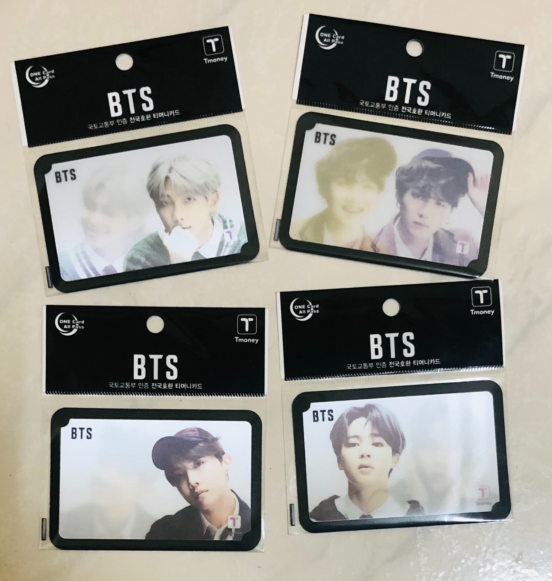 現貨 BTS T-MONEY 防彈交通卡 韓國限定