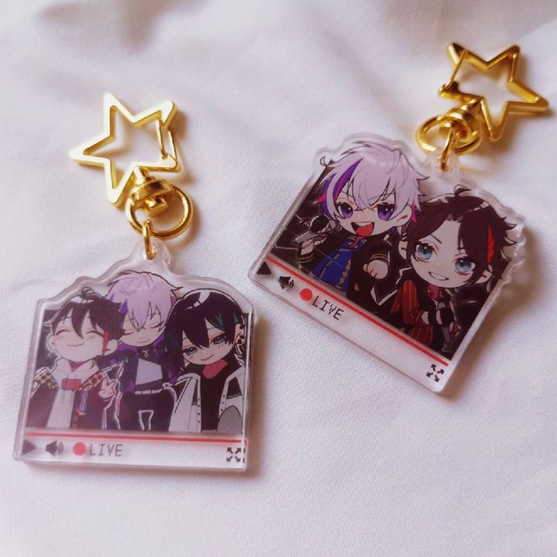 不破枝3Dlive演唱會壓克力吊飾