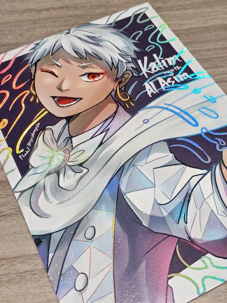 明信片與貼紙