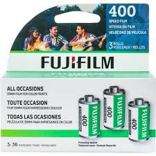 可拆買【彩色負片】FUJIFILM 400 三入裝-鮮明色調-135底片膠卷