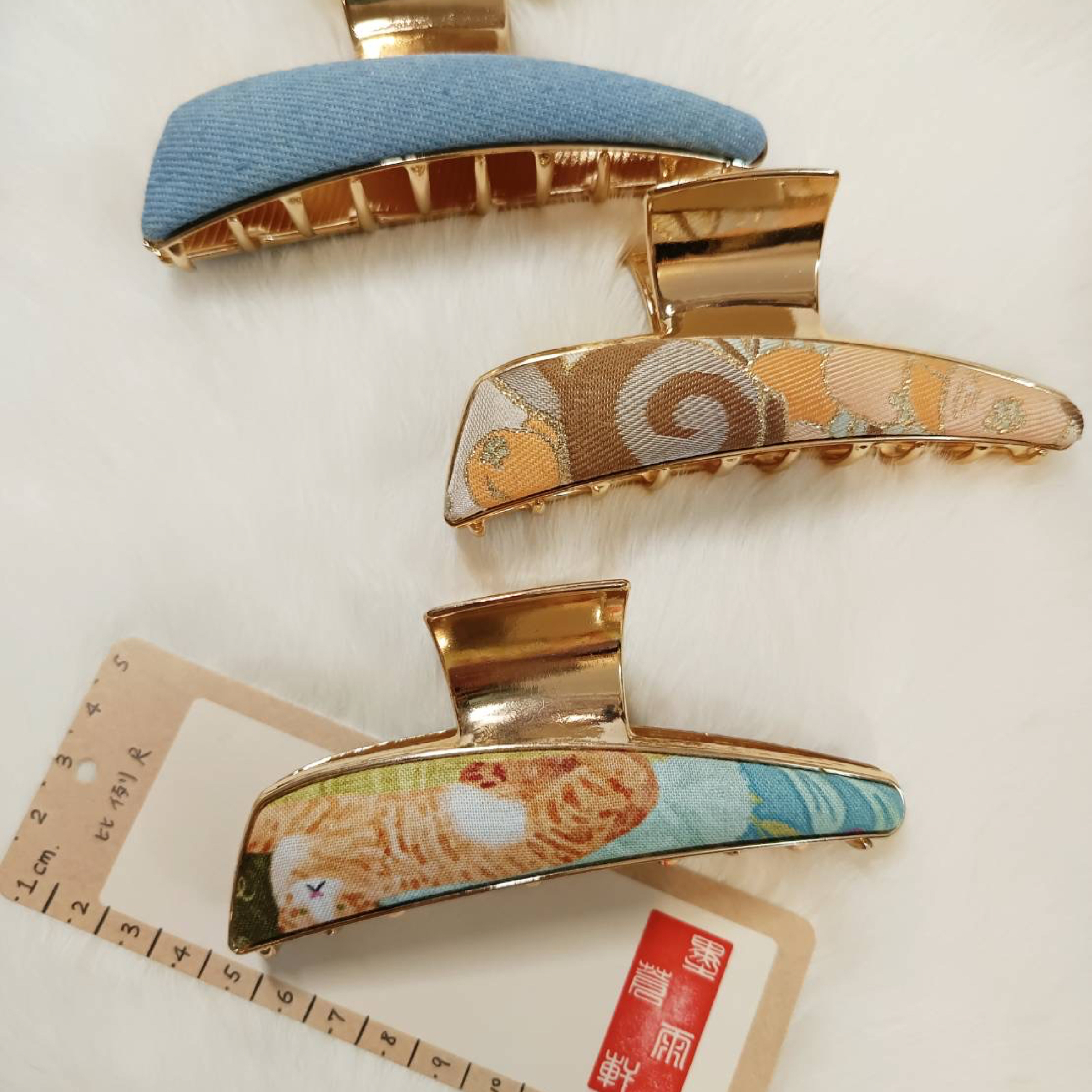 月牙 ‹鯊魚夾11.5cm› KC金