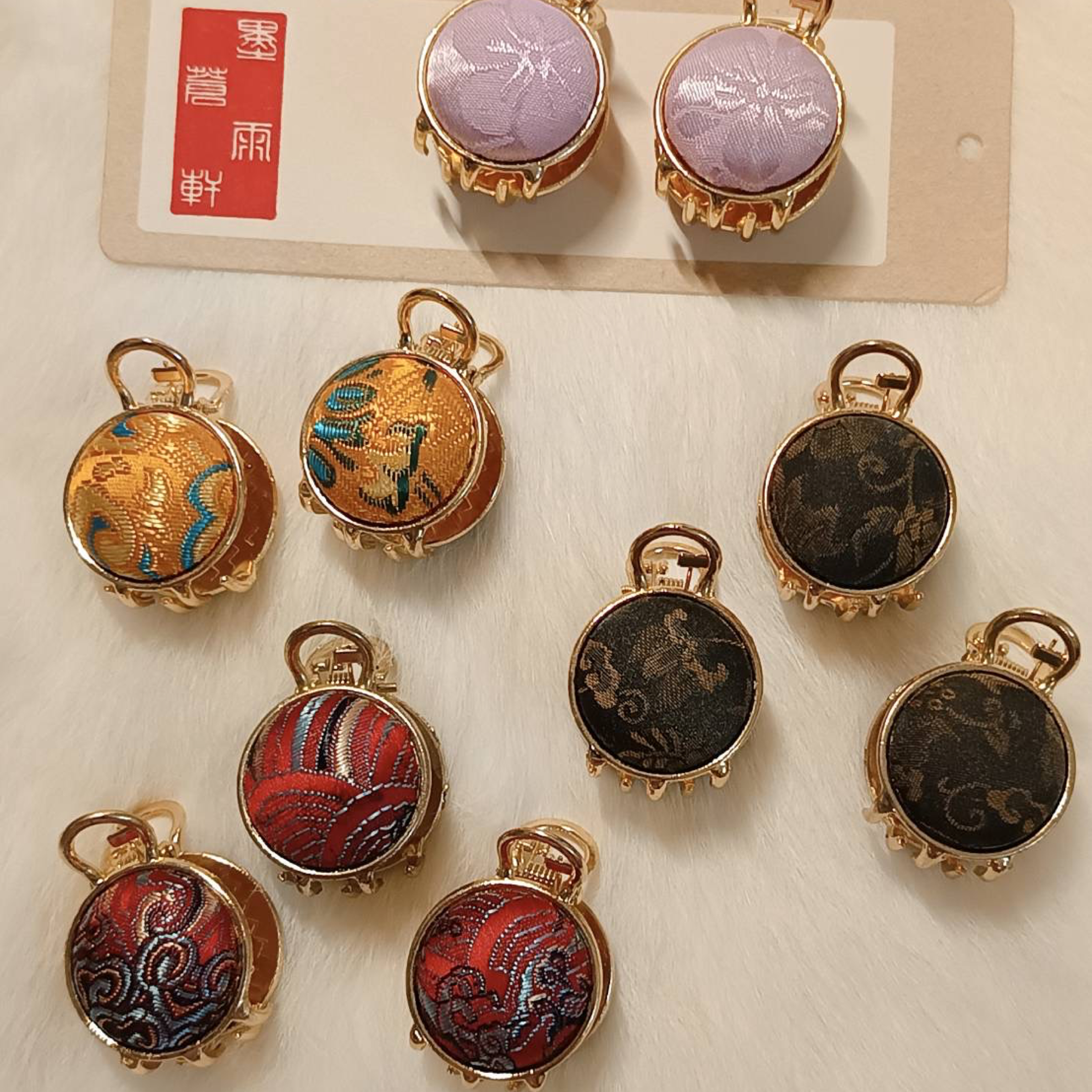 圓形 ‹小抓夾3cm›  KC金