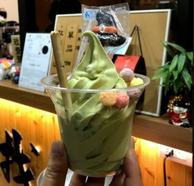 日本復刻抹茶冰淇淋