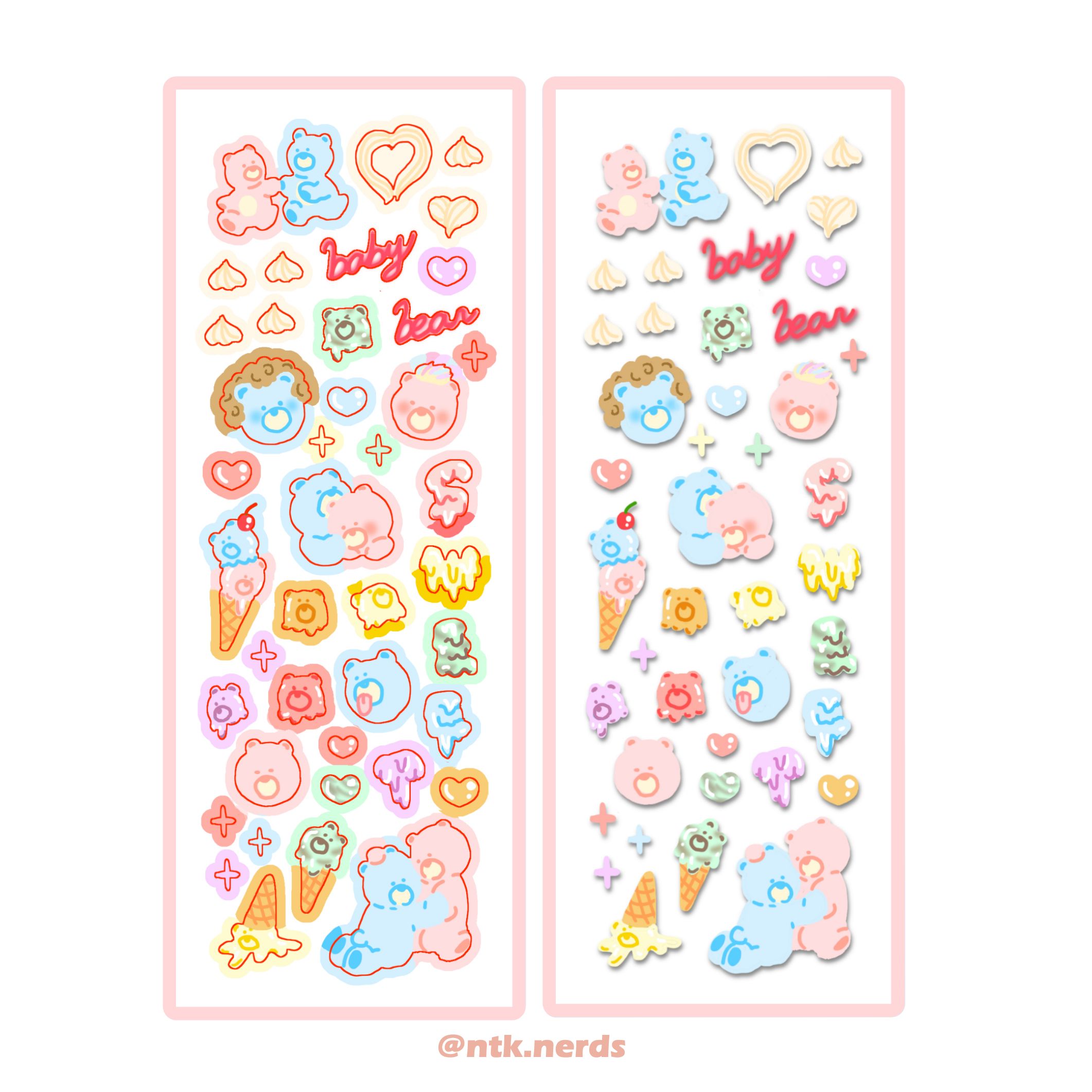 🍦冰淇淋ICE CREAM貼紙🍦