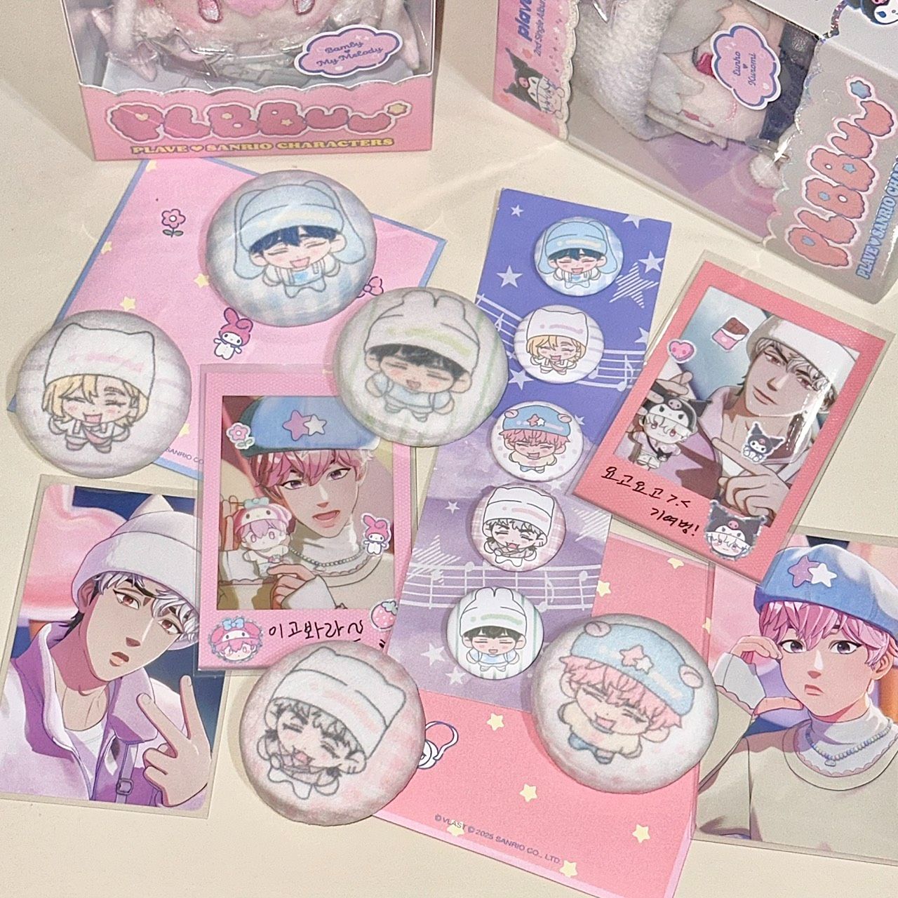 （場前通販） BBUU小徽章組＆毛毛徽章