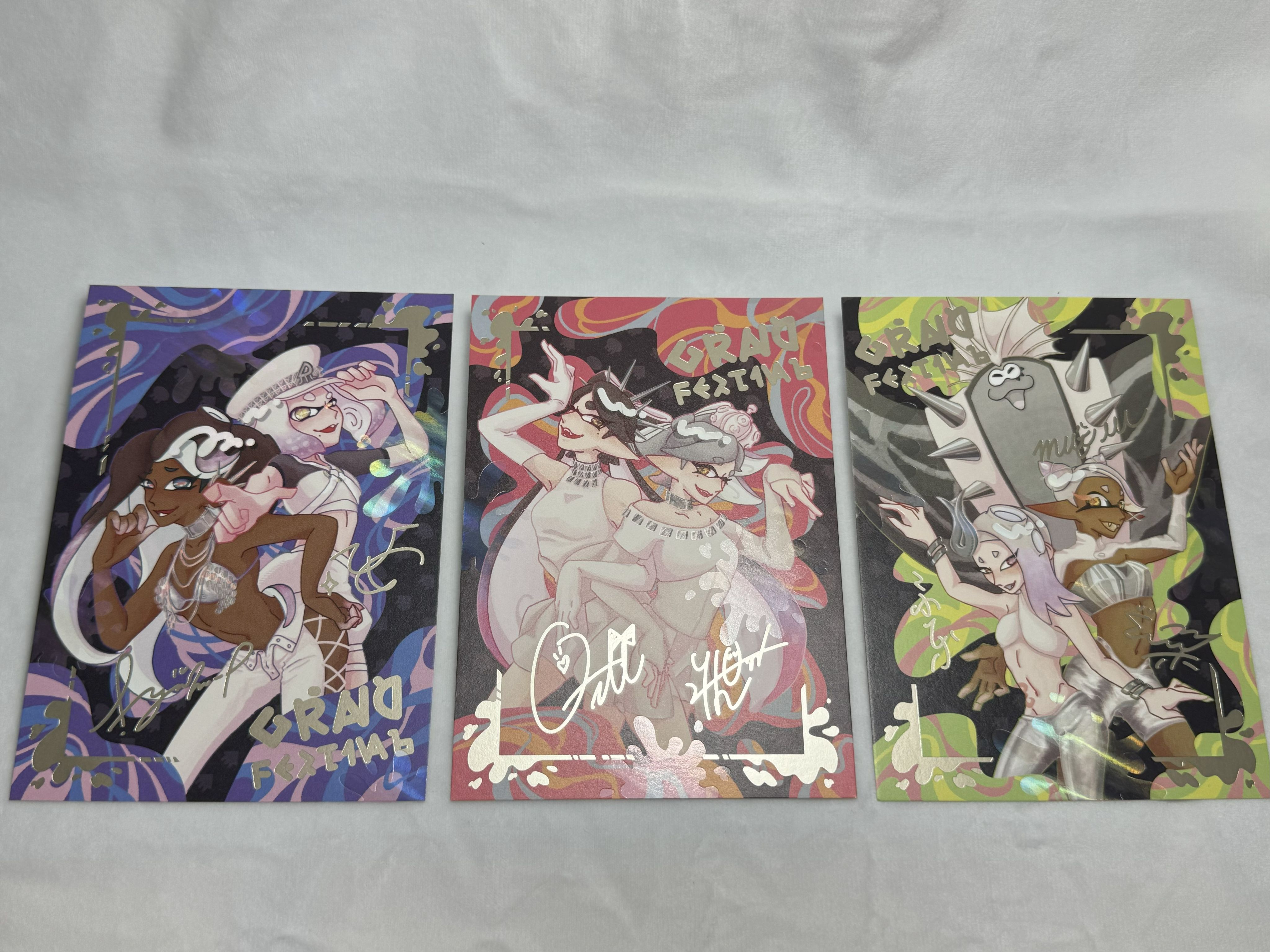 ◉阿高｜《最終祭典》燙雙色明信片