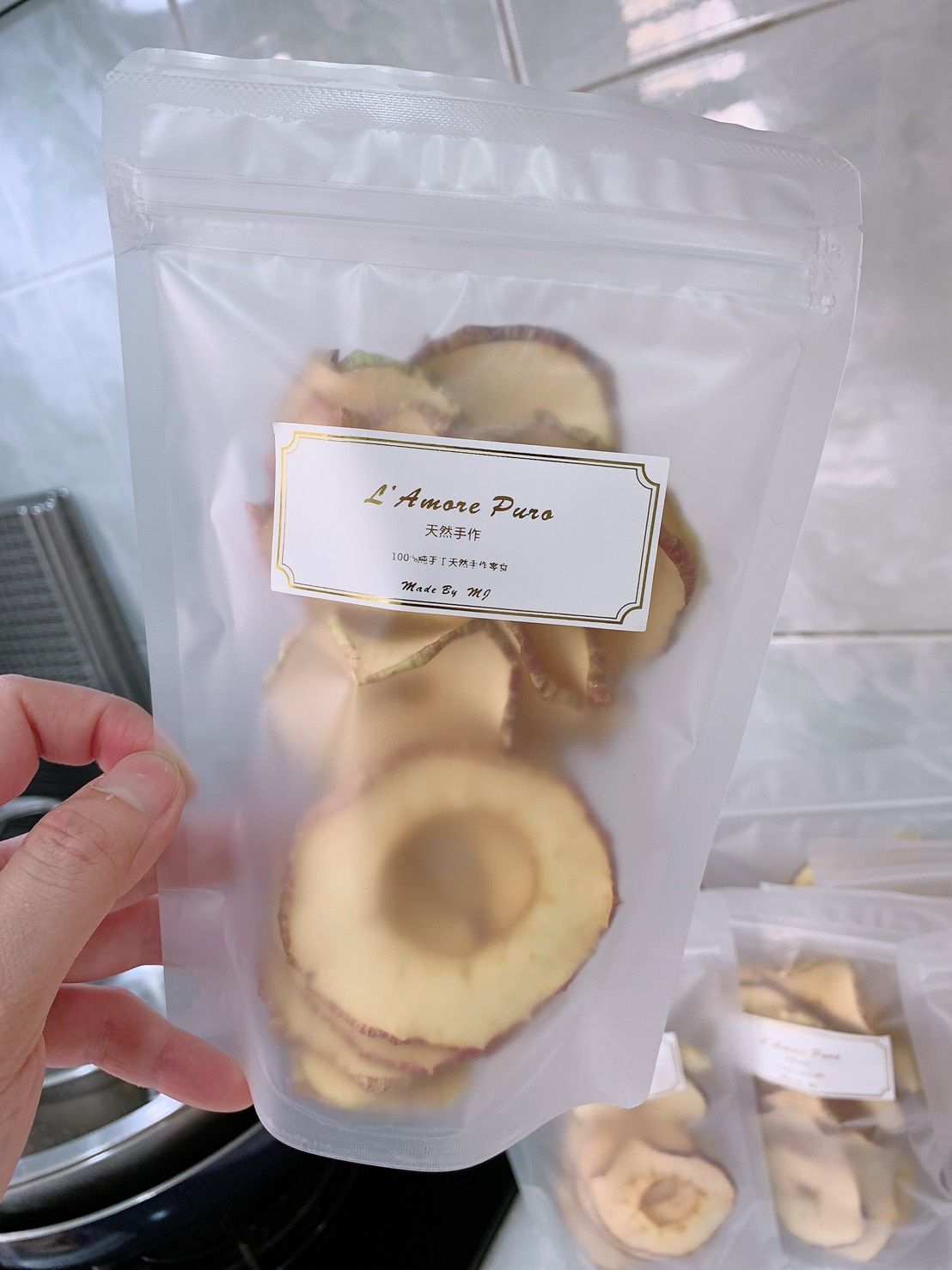 （無糖）天然手工蘋果乾