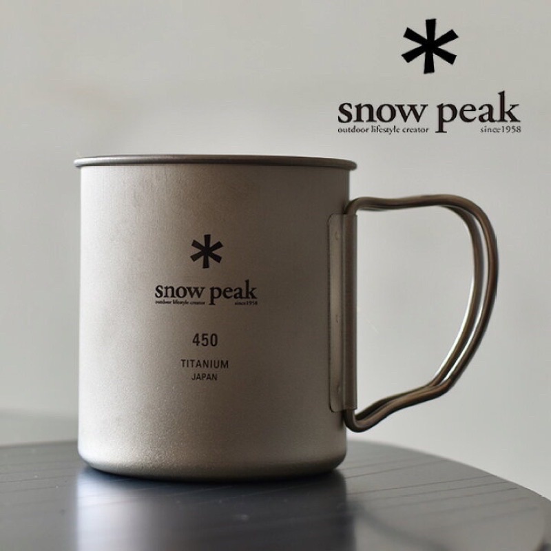 Snow Peak 單層鈦合金杯