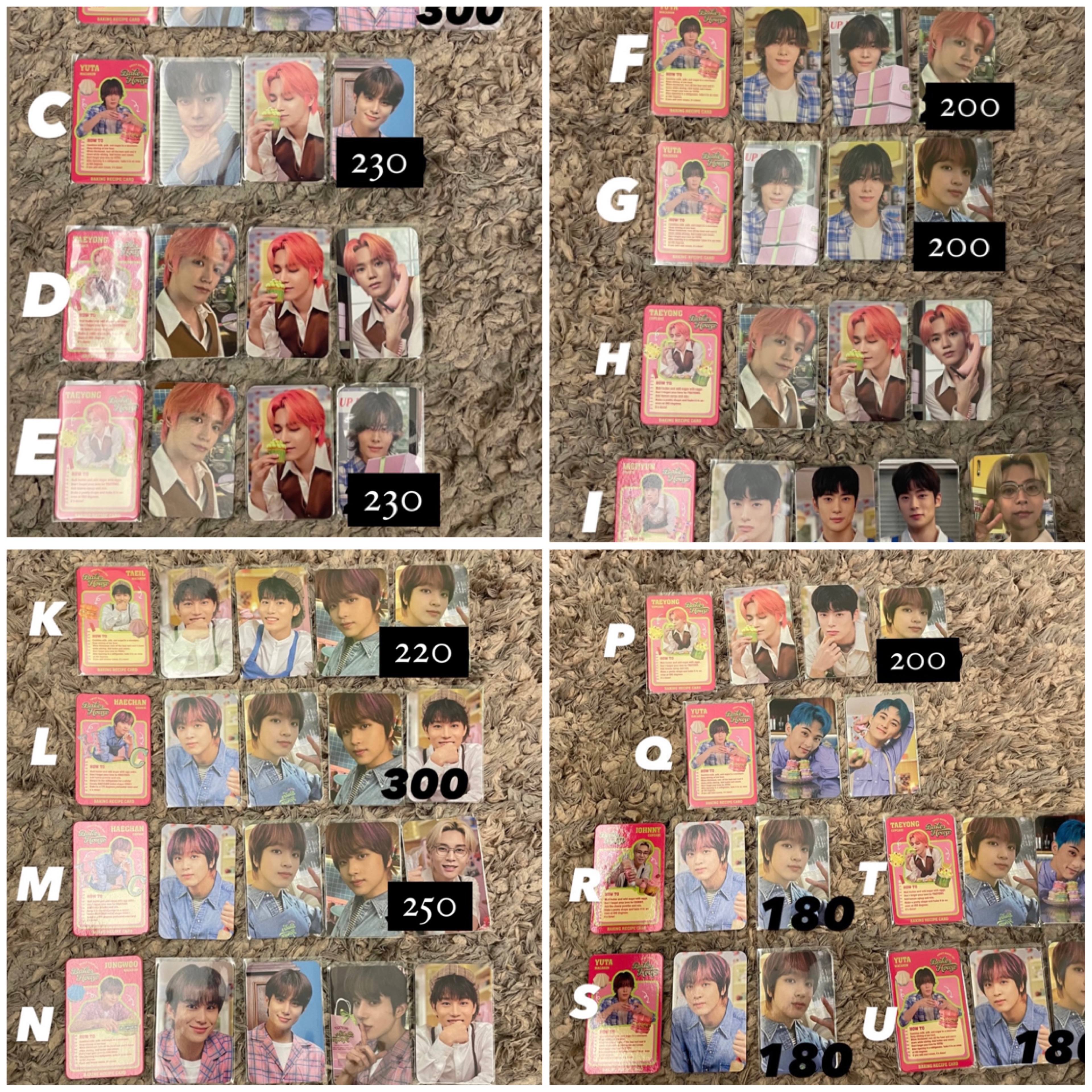 NCT127 baker house隨機卡