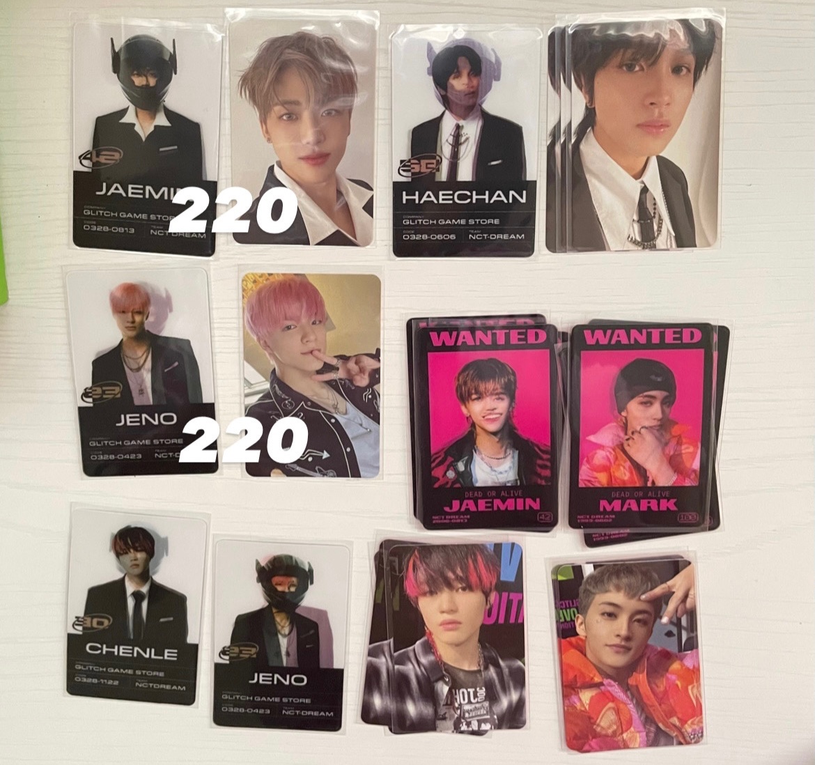 NCT DREAM GLITCH MODE 小卡