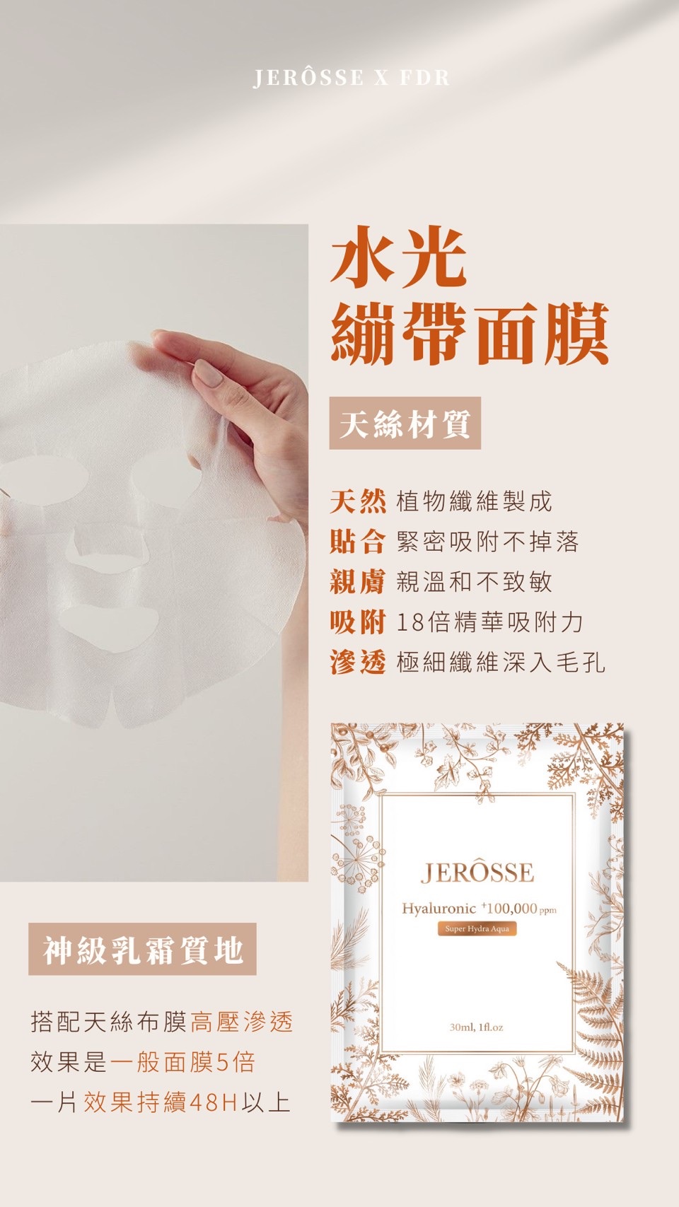 水光繃帶面膜