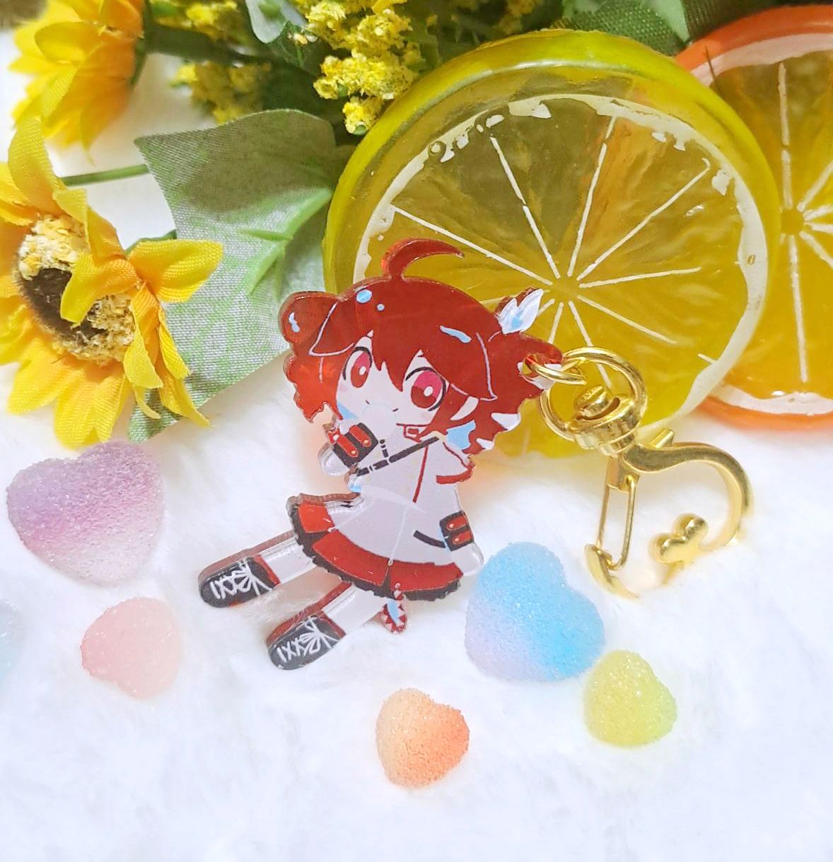 【UTAU】重音テトSV 色版壓克力吊飾 重音TETO