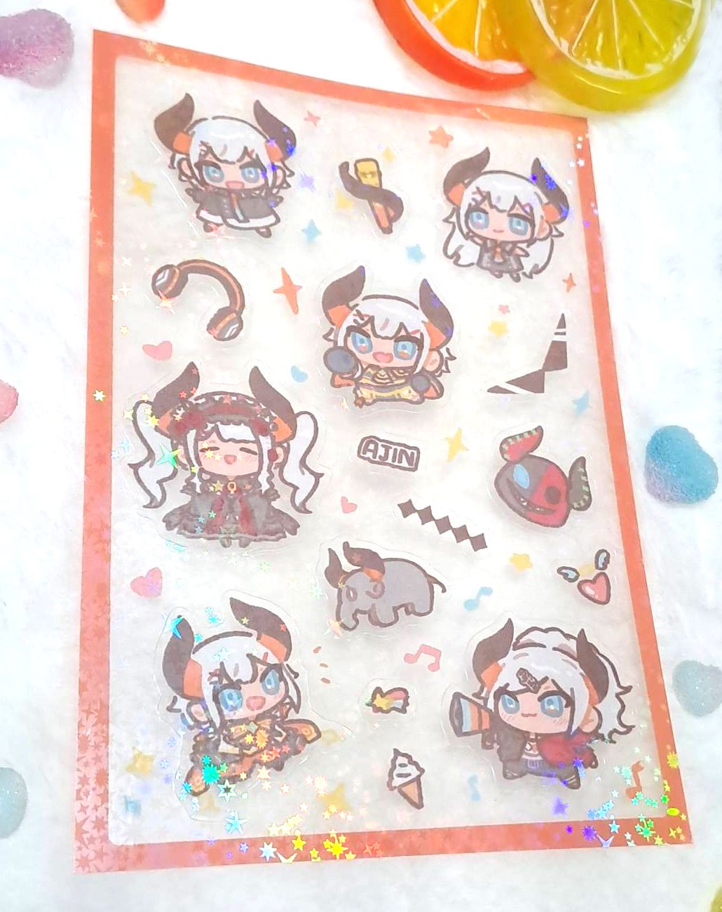 【彩虹社】レヴィ・エリファ 星星膜貼紙 Levi Elipha 利維・艾利法