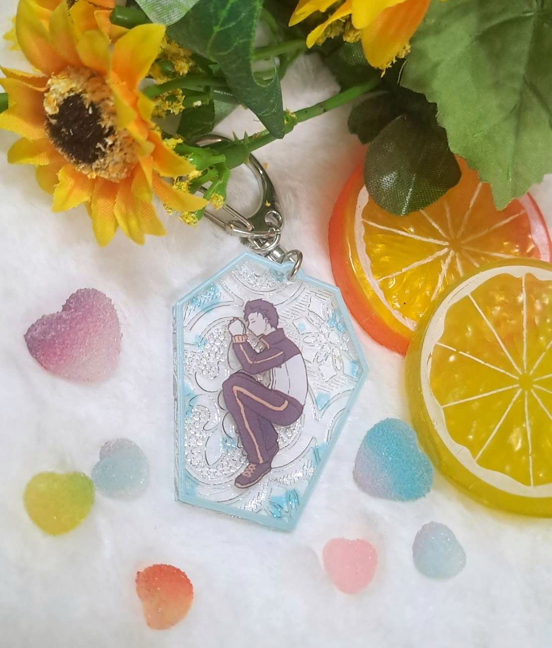 【RE0】 菜月昴 海棠窗花壓克力吊飾