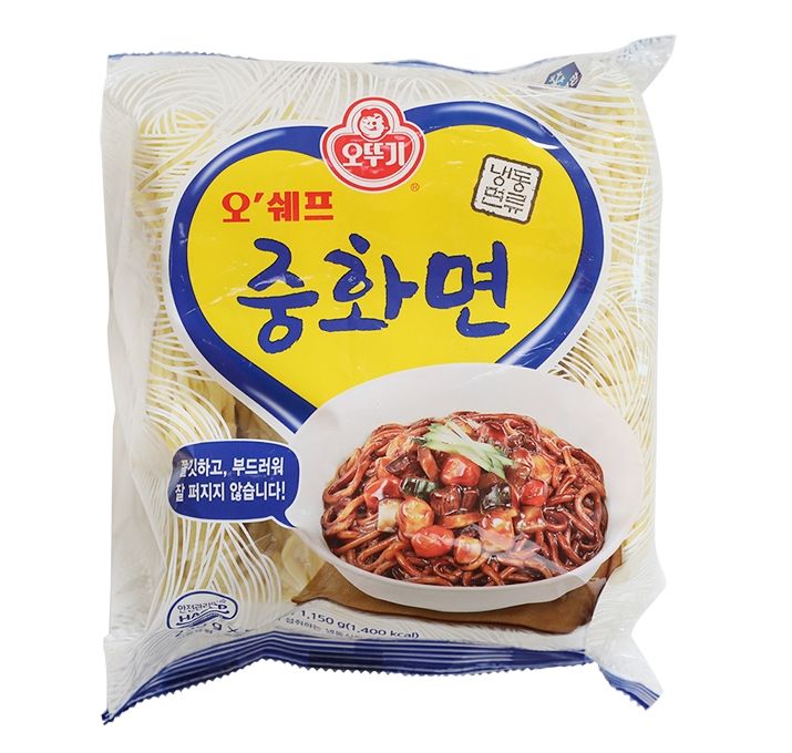 進口韓國炸醬麵專用麵條（5入）全素