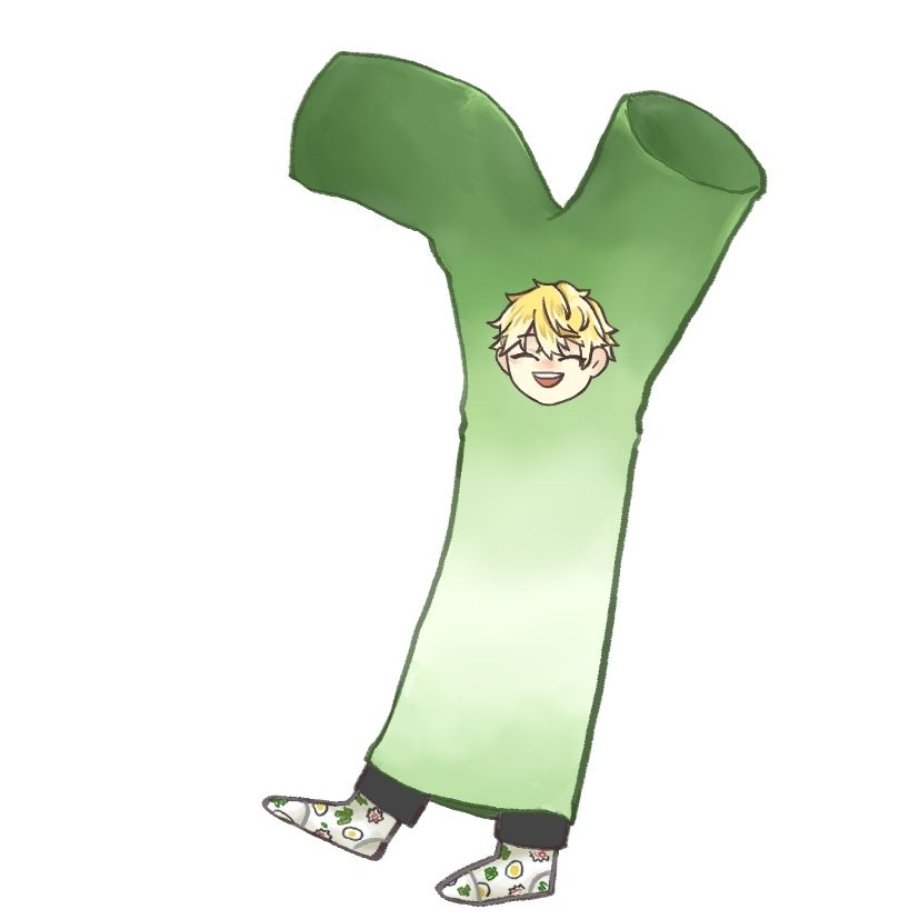 吃我一槍蔥 雙面吊飾