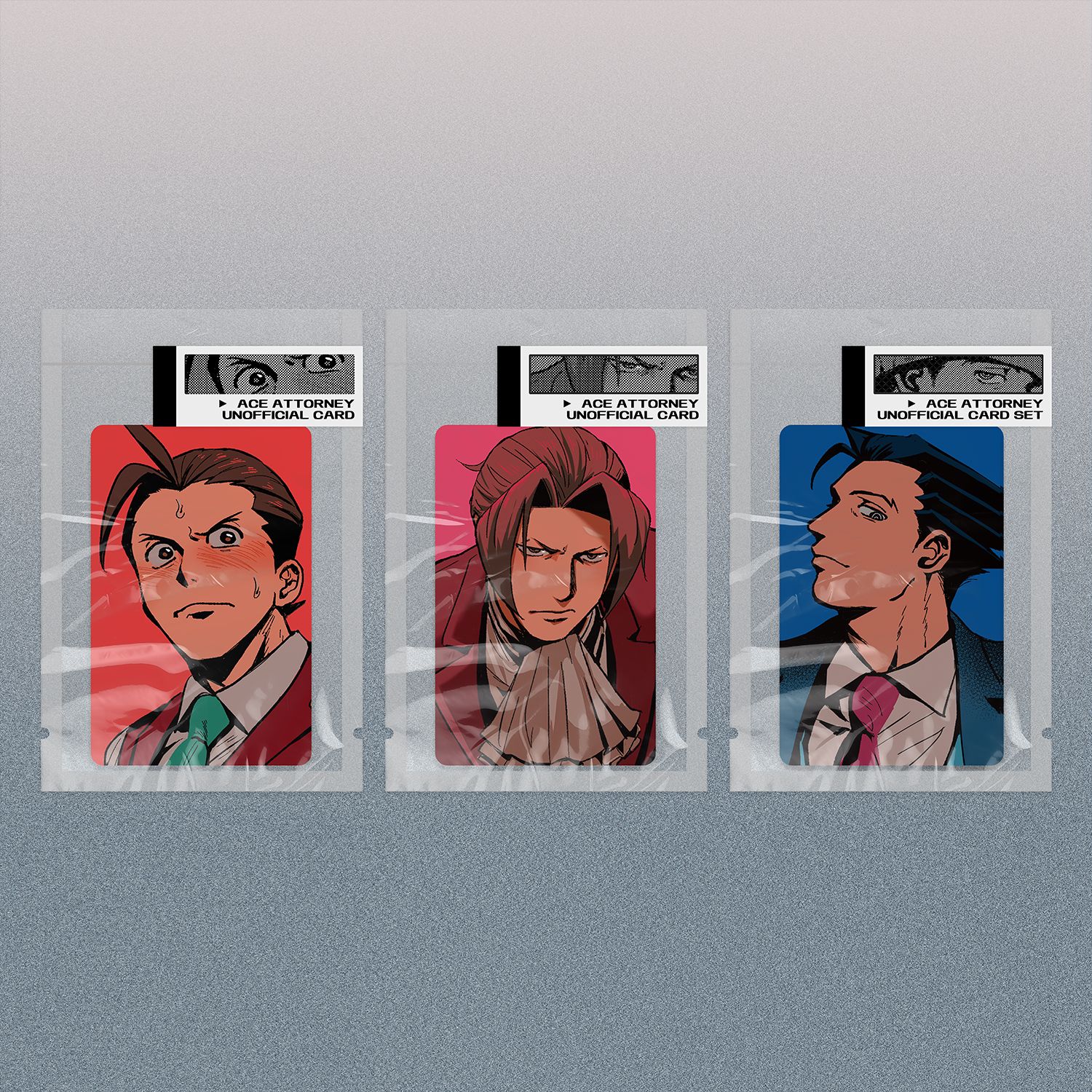 【逆轉裁判】王泥喜 / 成步堂 / 御劍小卡