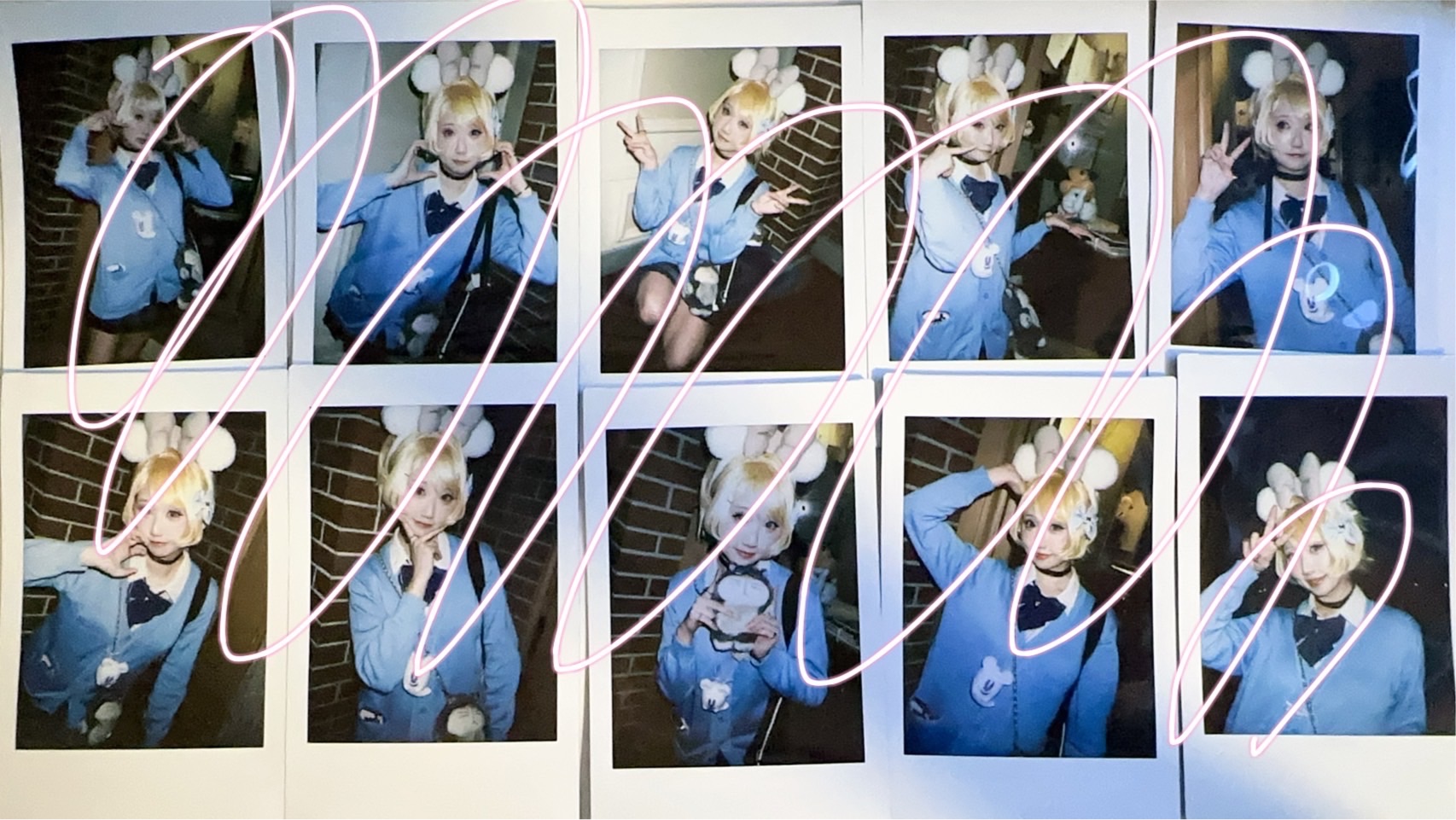 迪士尼仙杜瑞拉jk拍立得