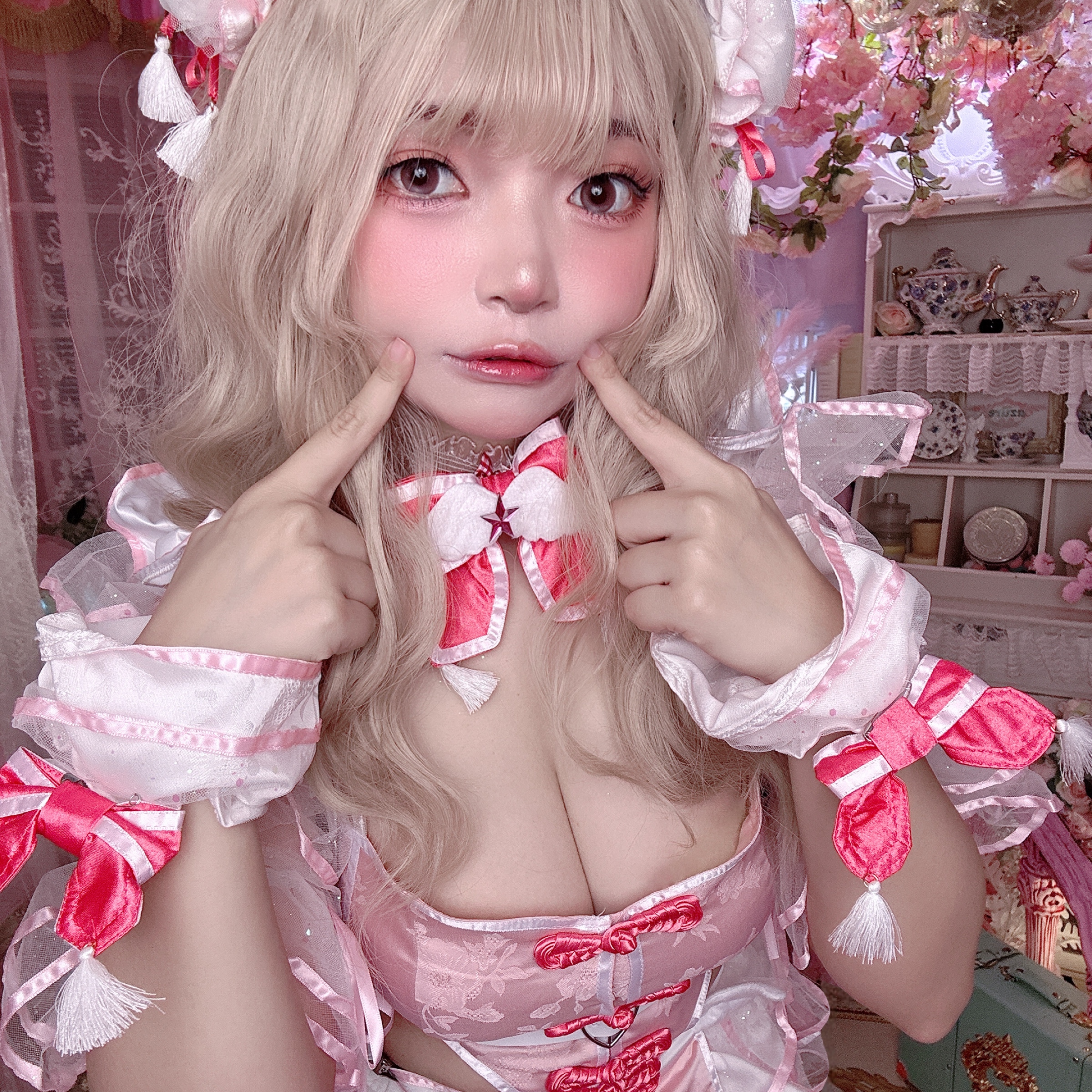 〔原創/中華風魔法少女〕限量簽繪拍立得x包子