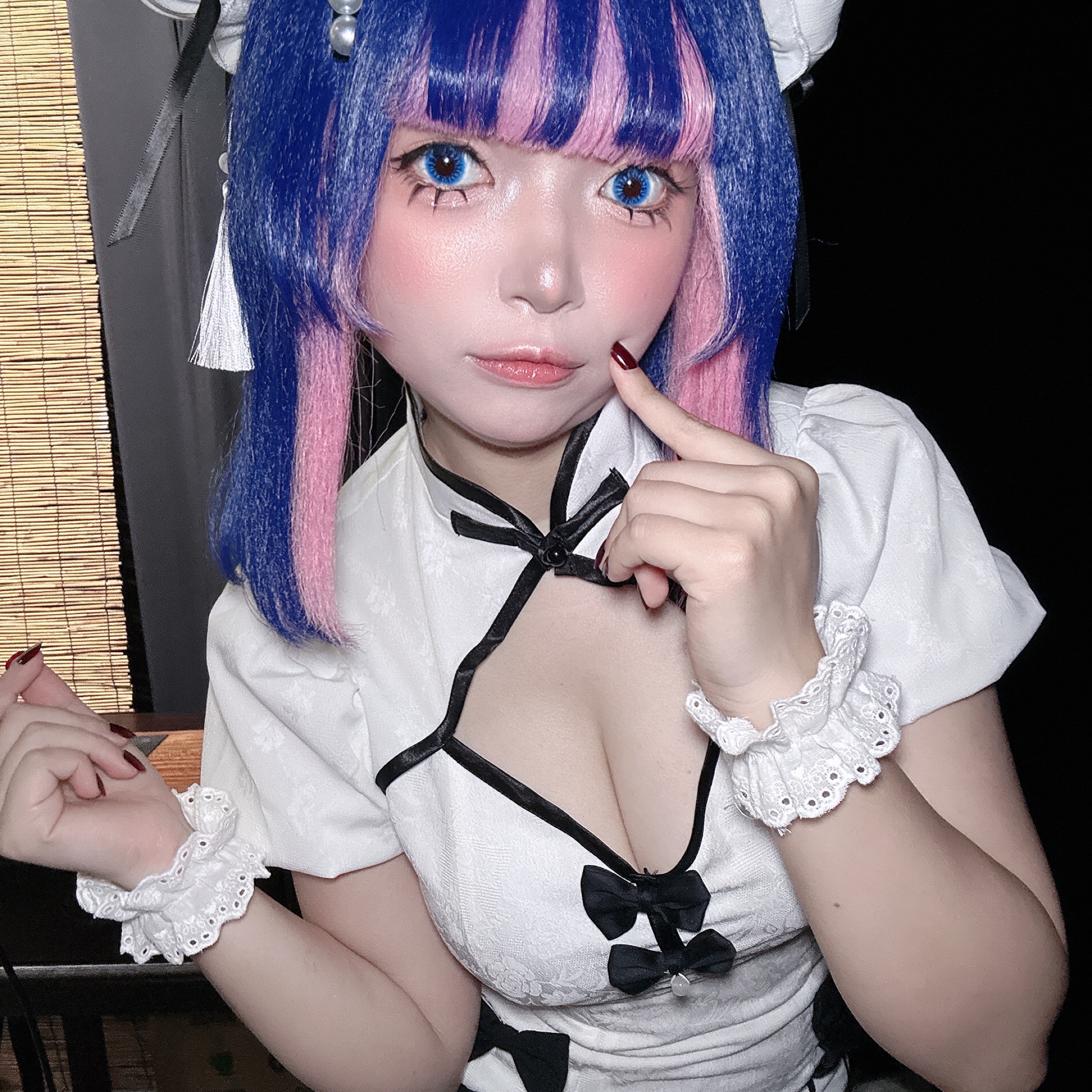 〔吊帶襪天使/Stocking〕限量簽繪拍立得x包子