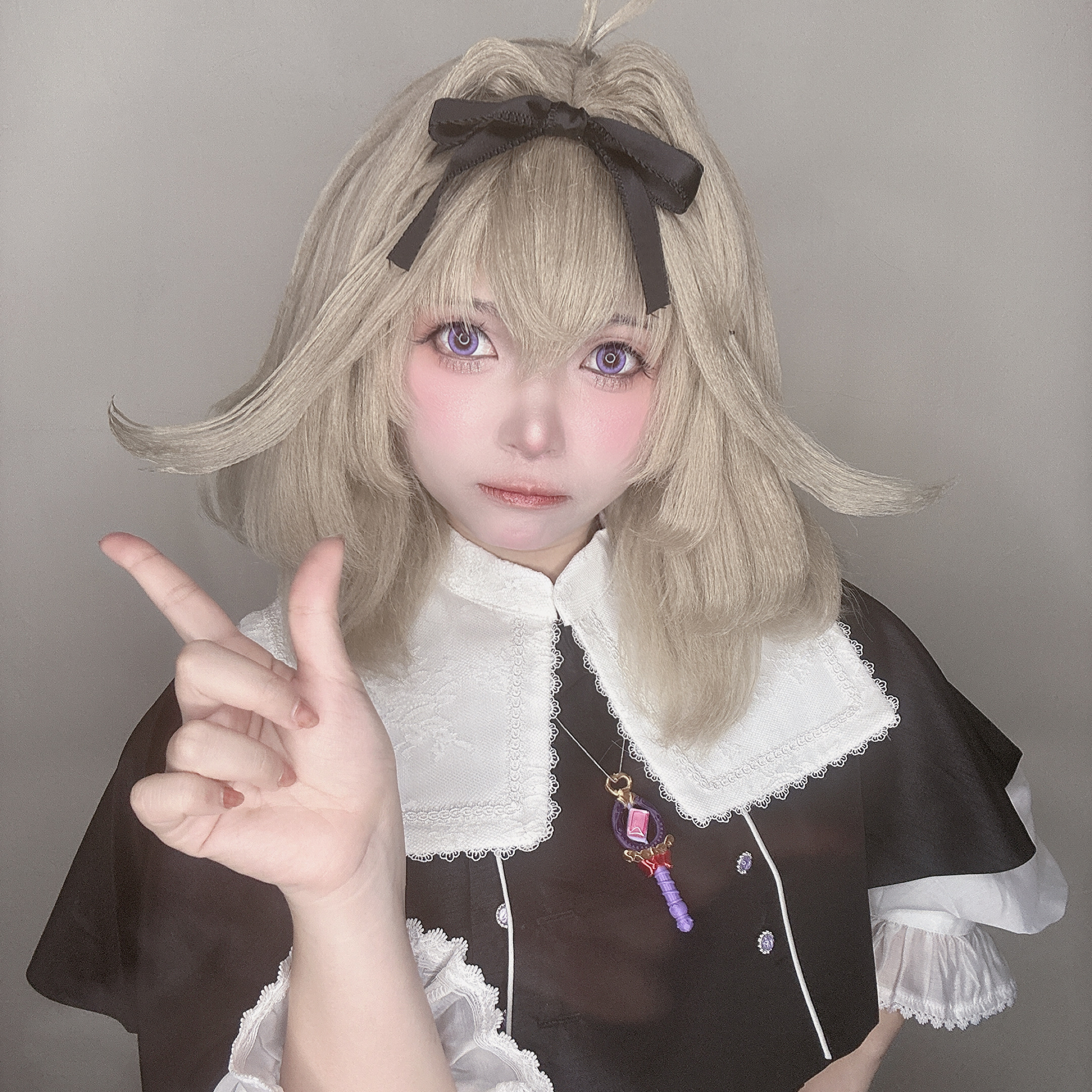 〔名偵探光之美少女/露露卡〕限量簽繪拍立得x包子