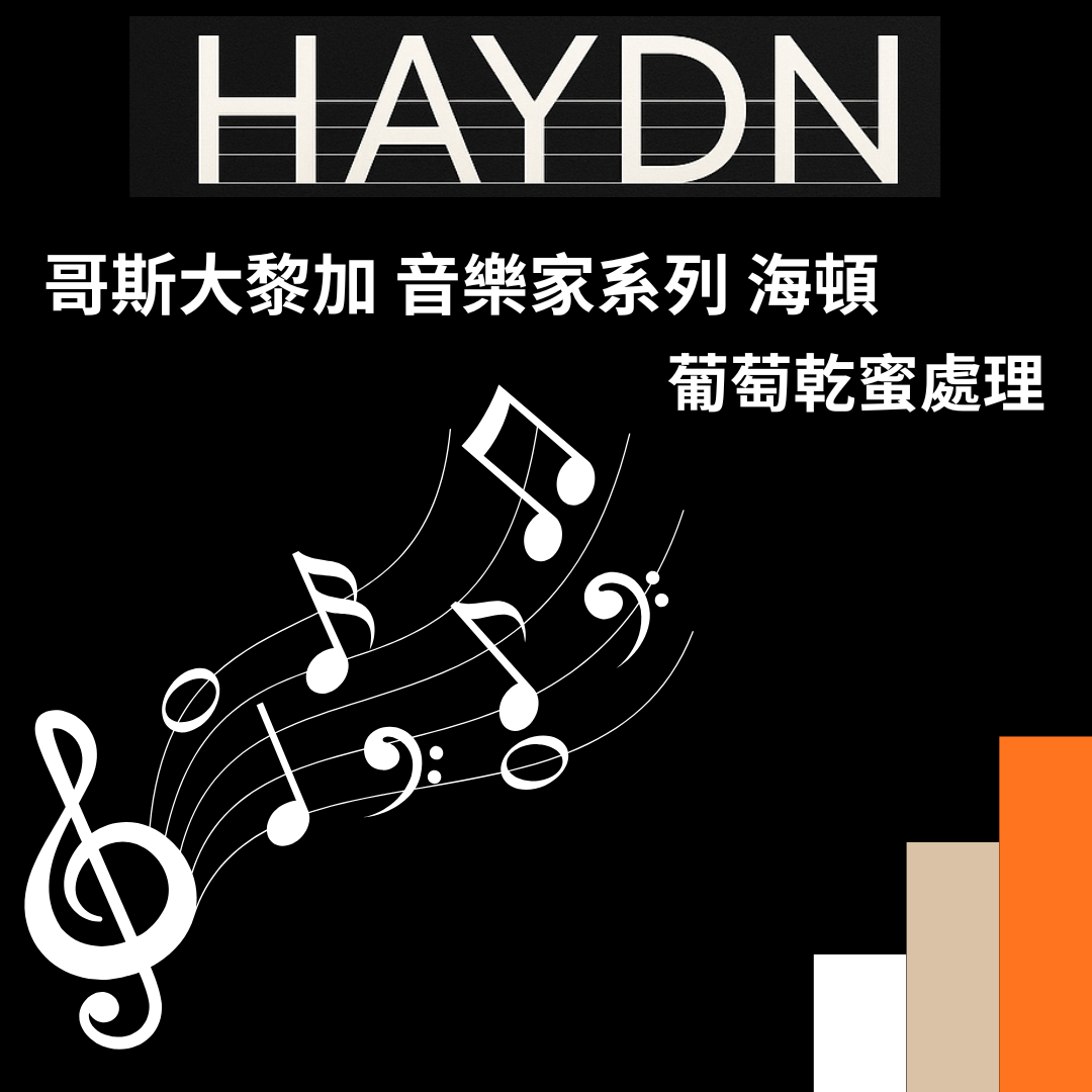 哥斯大黎加 音樂家系列 海頓 葡萄乾蜜處理