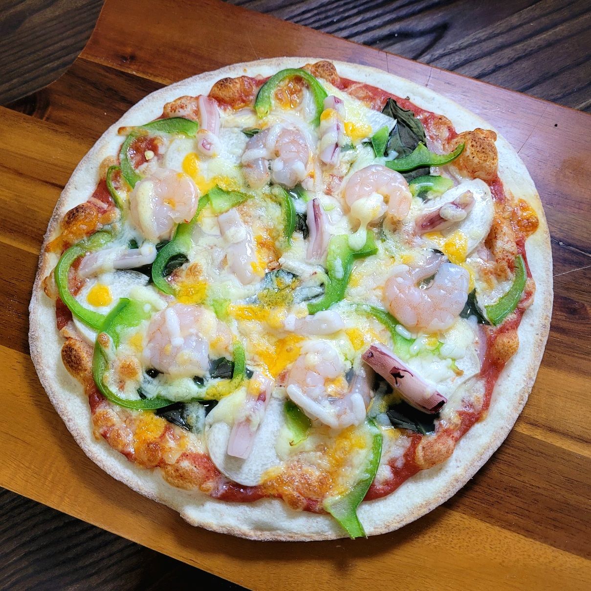 冷凍 海鮮總匯 披薩